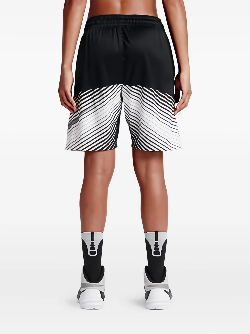 Nike Elite Striped Shorts In Black