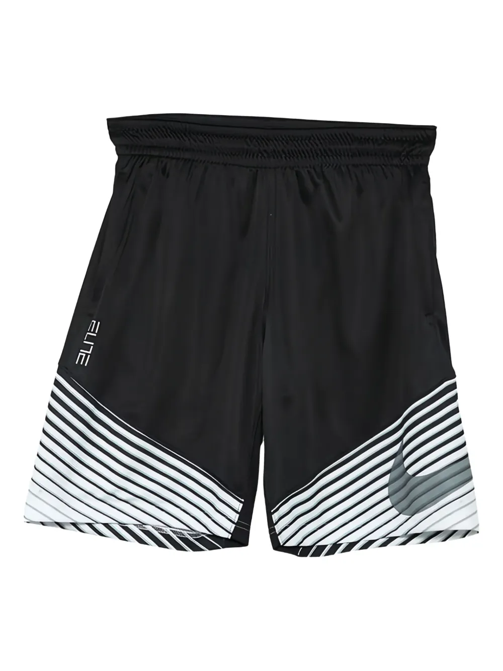 Nike Elite Striped Shorts In Black