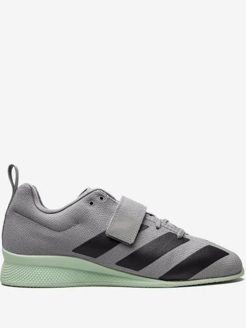 adidas Adipower Weightlifting 2 "Grey Three/Core Black/Green TI" sneakers