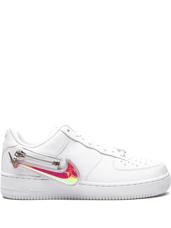 Descripción del negocio de Correlación Nike Air Force 1 '07 Premium "Zip Swoosh White" Sneakers - Farfetch