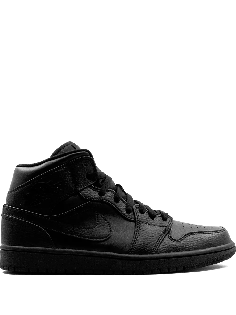 Image 1 of Jordan Air Jordan 1 Mid "Triple Black" sneakers