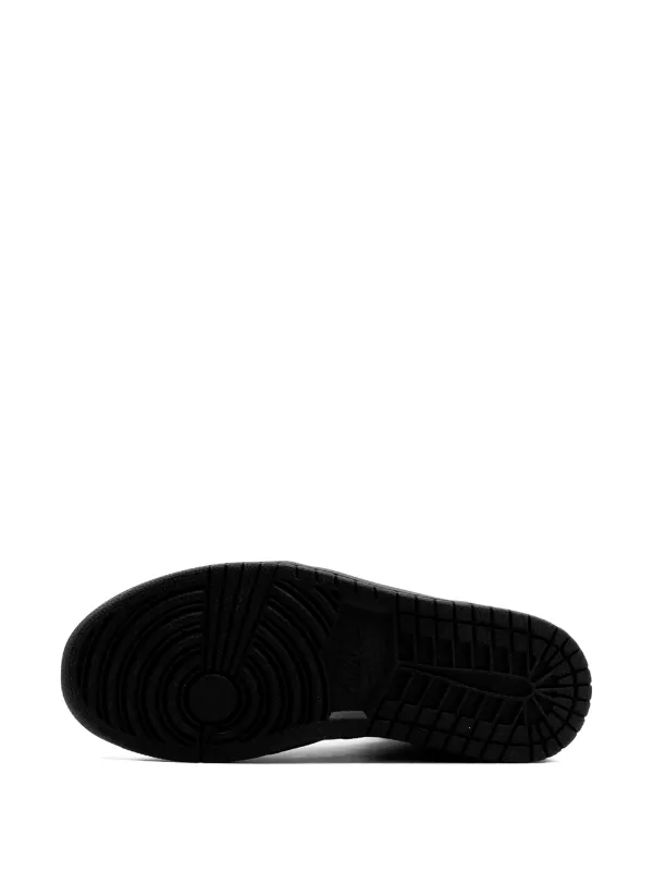 Air jordan 1 mid premium black clearance