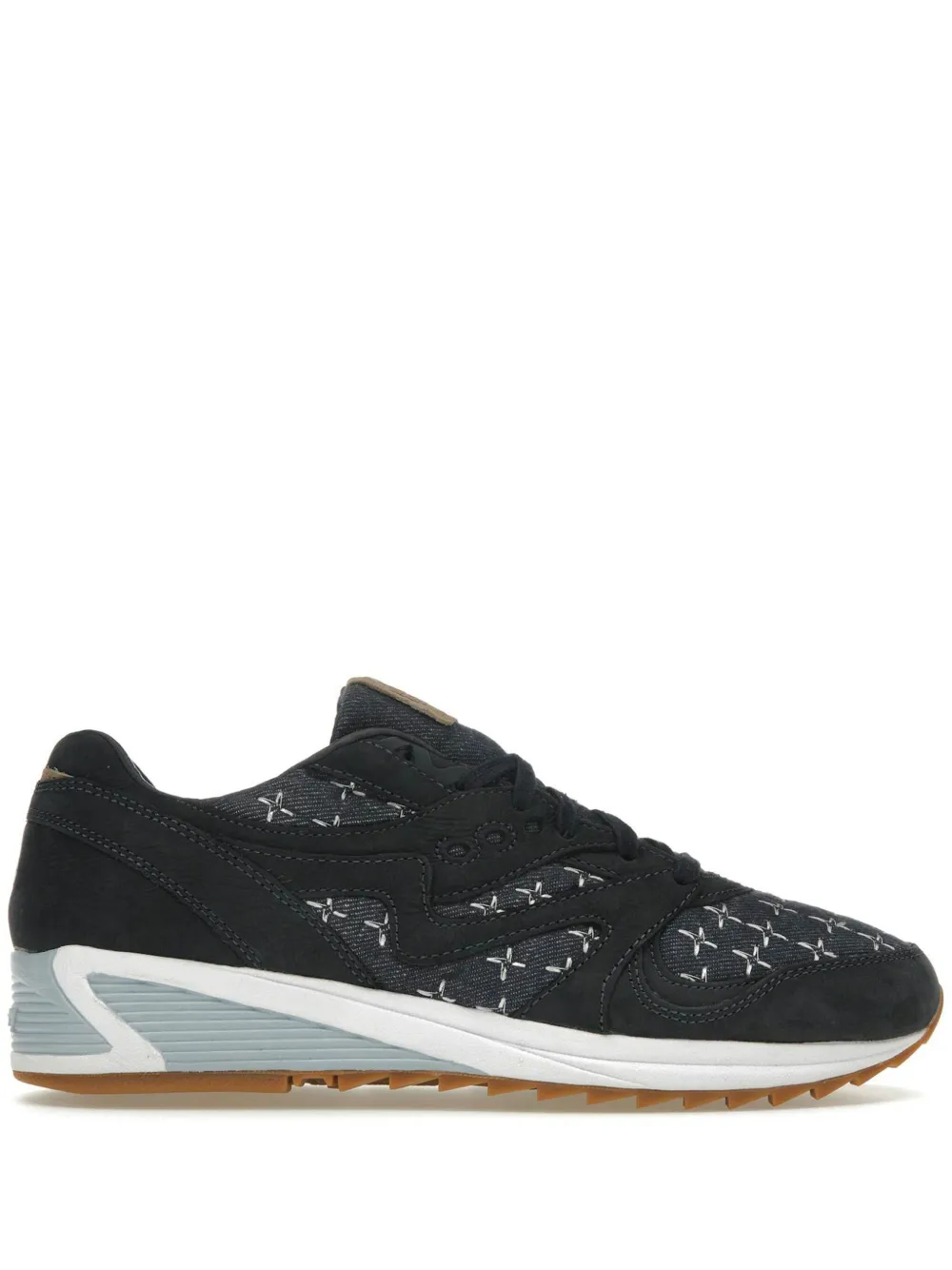 Saucony x Up There Grid 8000 Sashiko sneakers Blauw