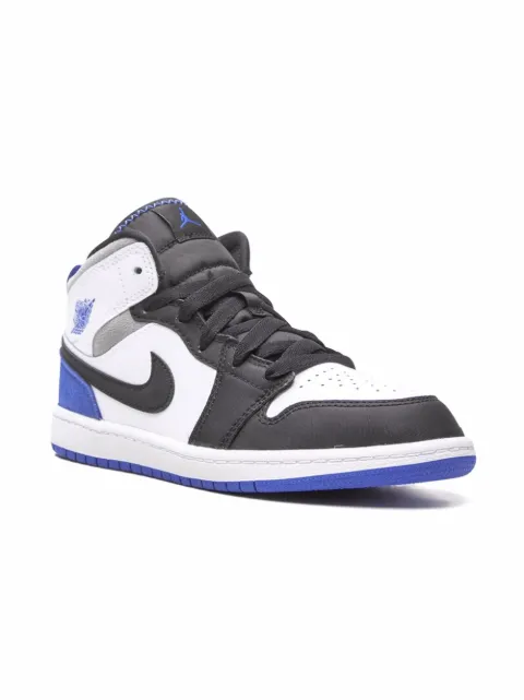 Jordan Kids Jordan 1 Mid SE "Royal Black Toe" sneakers