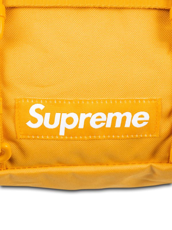 supreme waist bag yellow