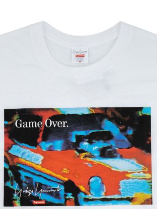 Yohji Yamamoto Game Over 印花T恤展示图