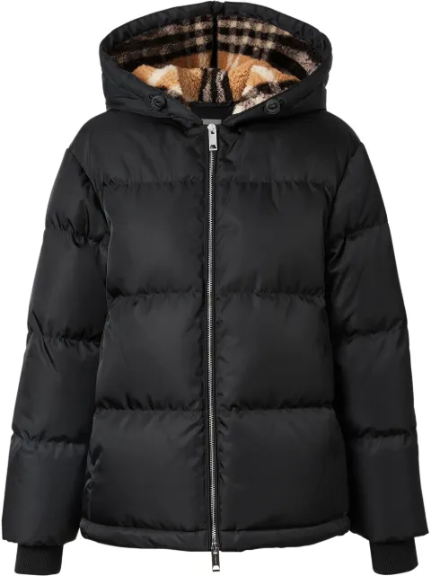 fleece lined puffer