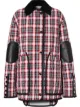Image 1 of Burberry diamond quilted tartan barn jacket