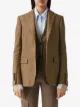 Burberry реконструированный пиджак строгого кроя