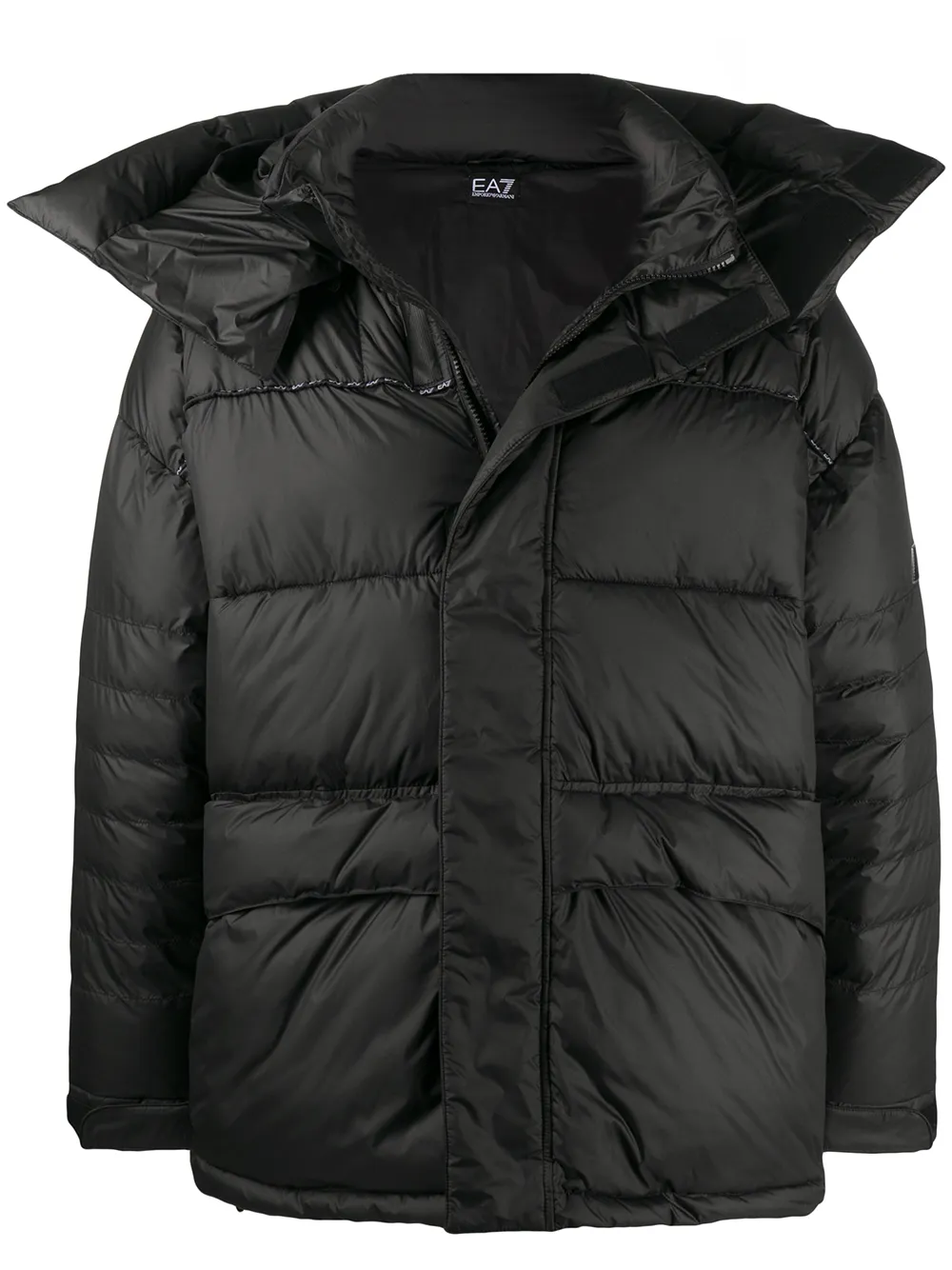ea7 heavy puffer jacket