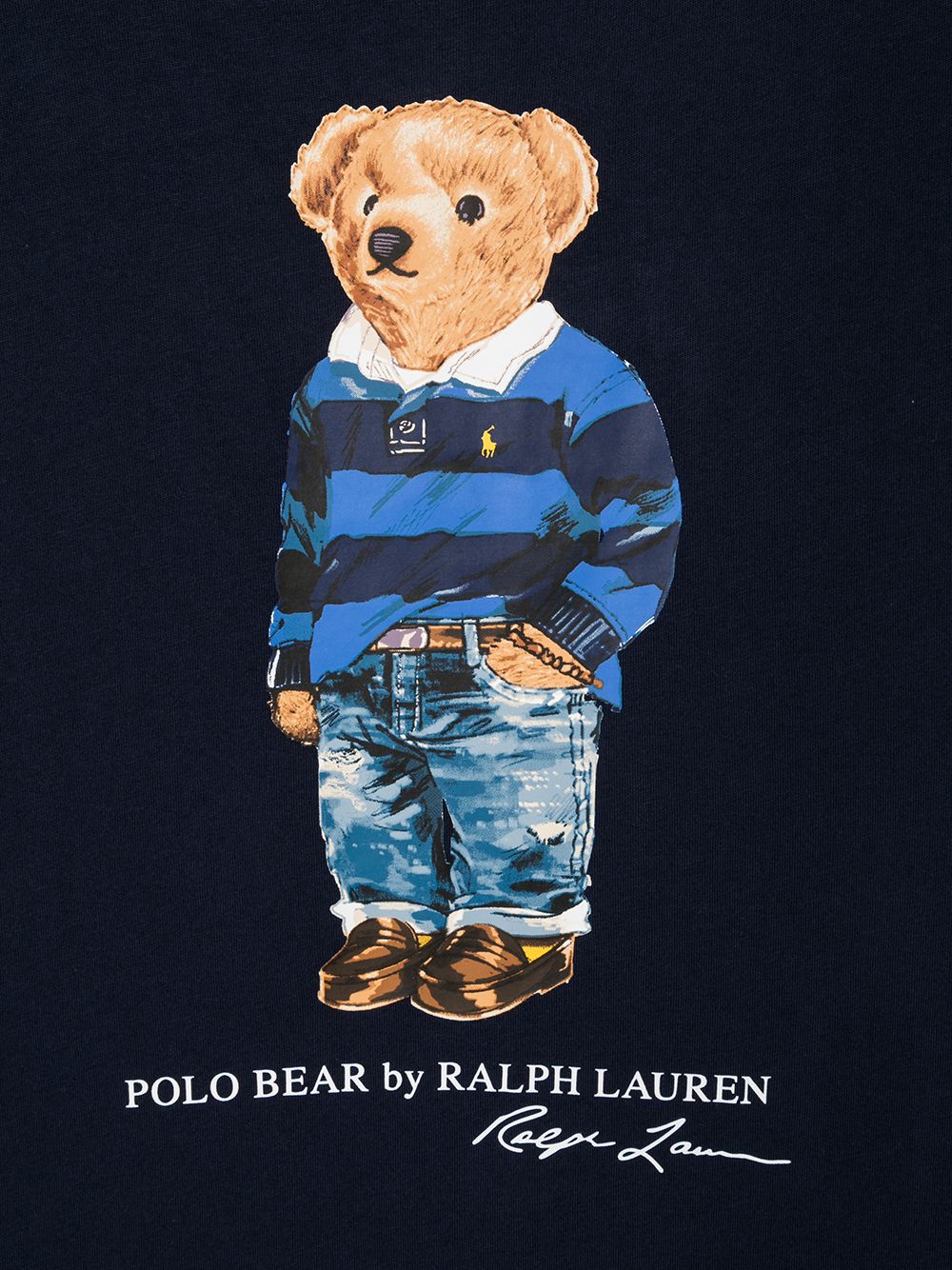 фото Ralph lauren kids футболка с притом