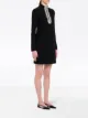 Prada embroidered cady dress