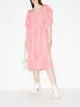 Image 2 sur Miu Miu robe mi-longue à manches bouffantes