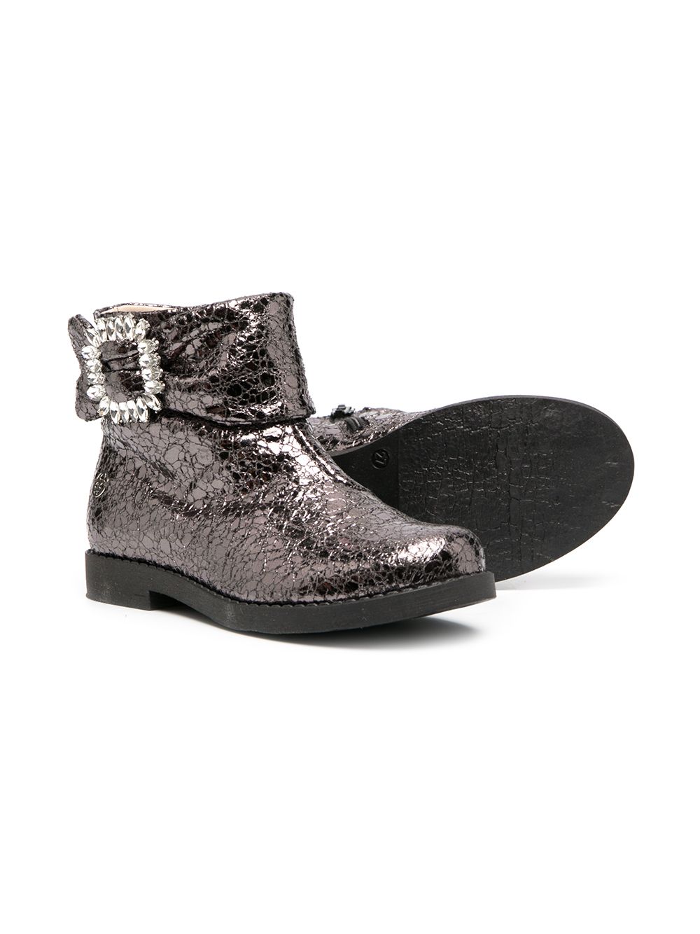 фото Florens crystal buckle boots