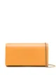 Image 1 of Saint Laurent logo-stamp leather clutch bag
