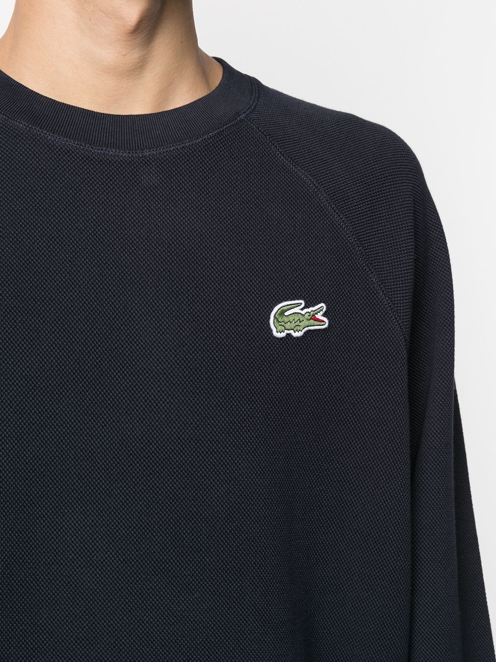 фото Lacoste толстовка с вышитым логотипом