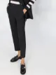 GANNI checked cropped trousers