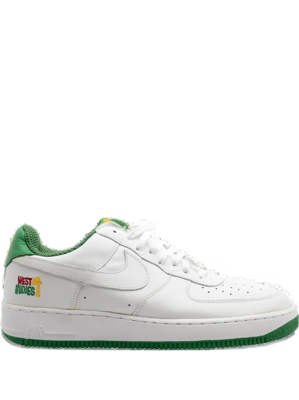 Nike Perforated Air Force 1 Plus Sneakers In White