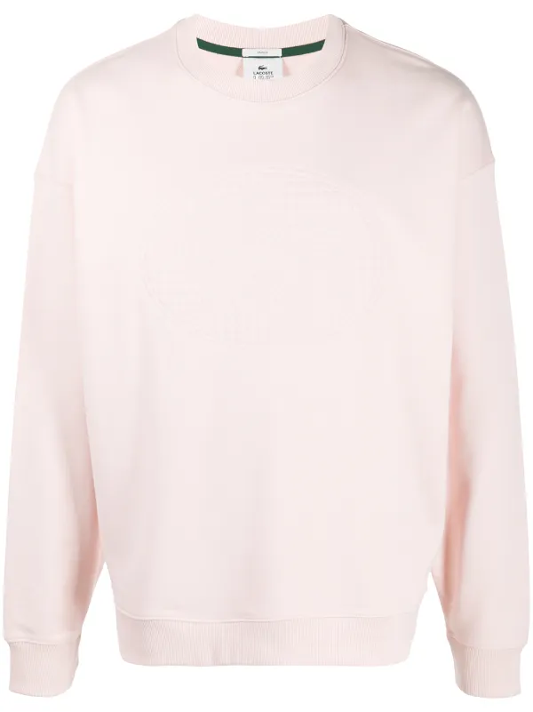 lacoste pink sweatshirt