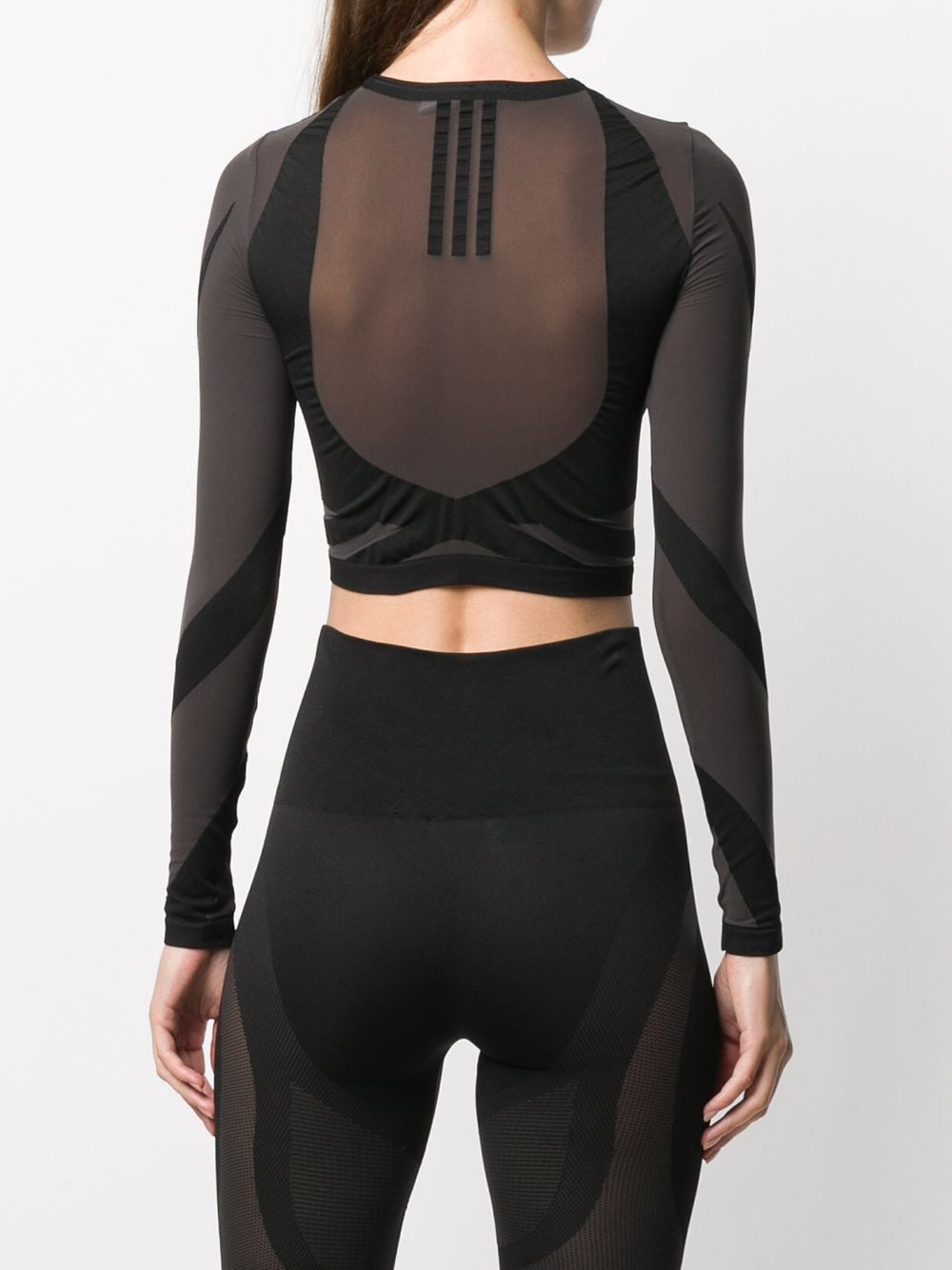 Wolford x Adidas Panelled Cropped Top Farfetch