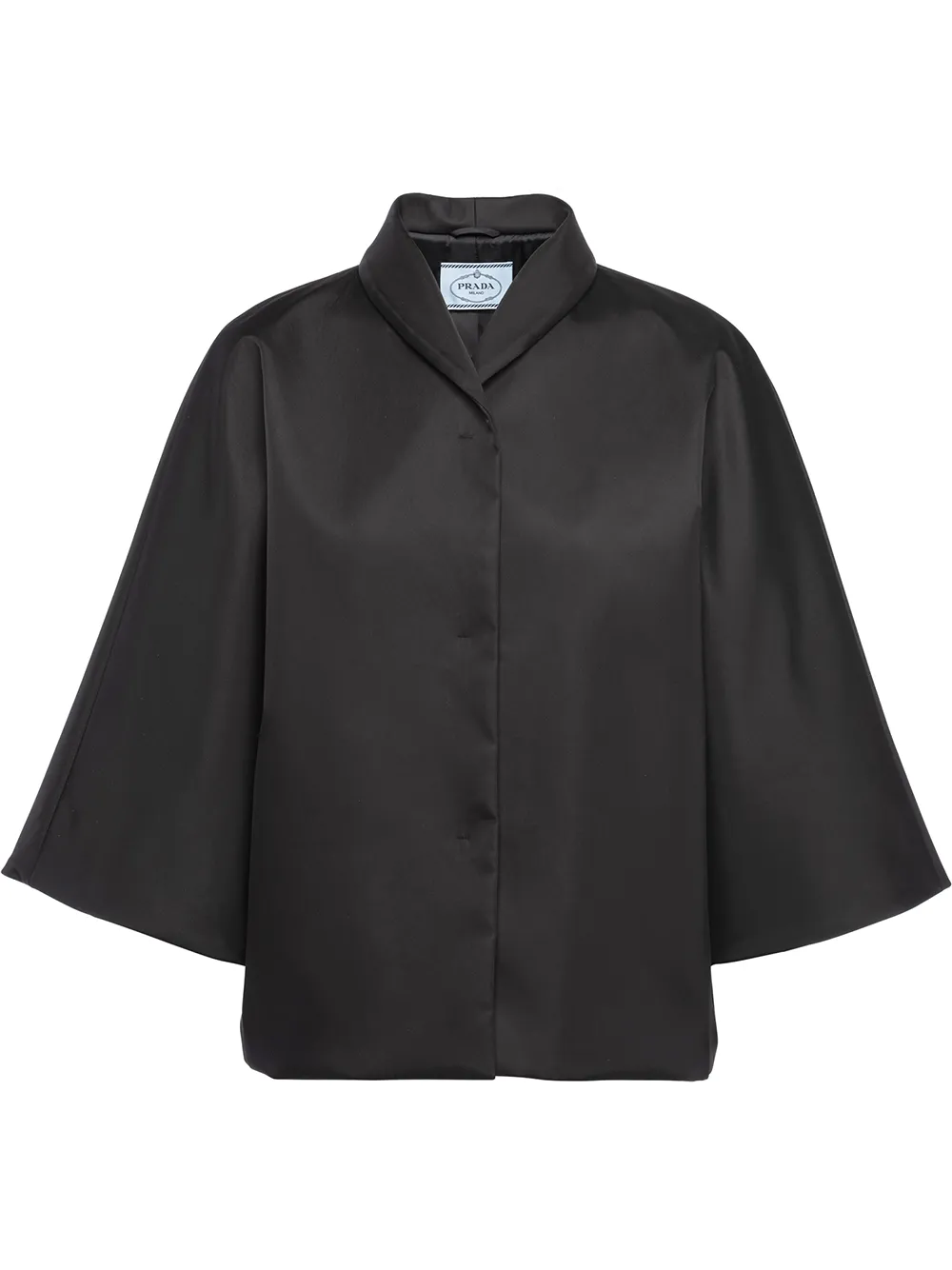 Prada Re-Nylon Gabardine blouson jacket – Black