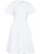Image 1 of Prada logo-patch flared dress