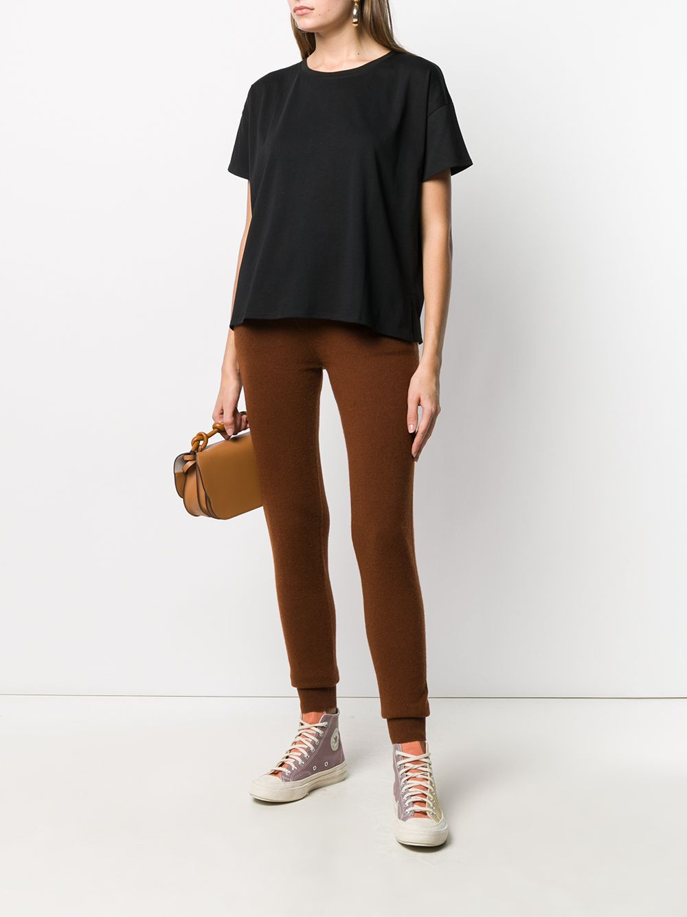 Loulou Studio Oversized T-shirt - Zwart