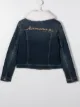 Image 2 of Ermanno Scervino Junior TEEN faux-fur denim jacket