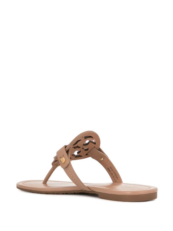 Tory burch medallion outlet sandals