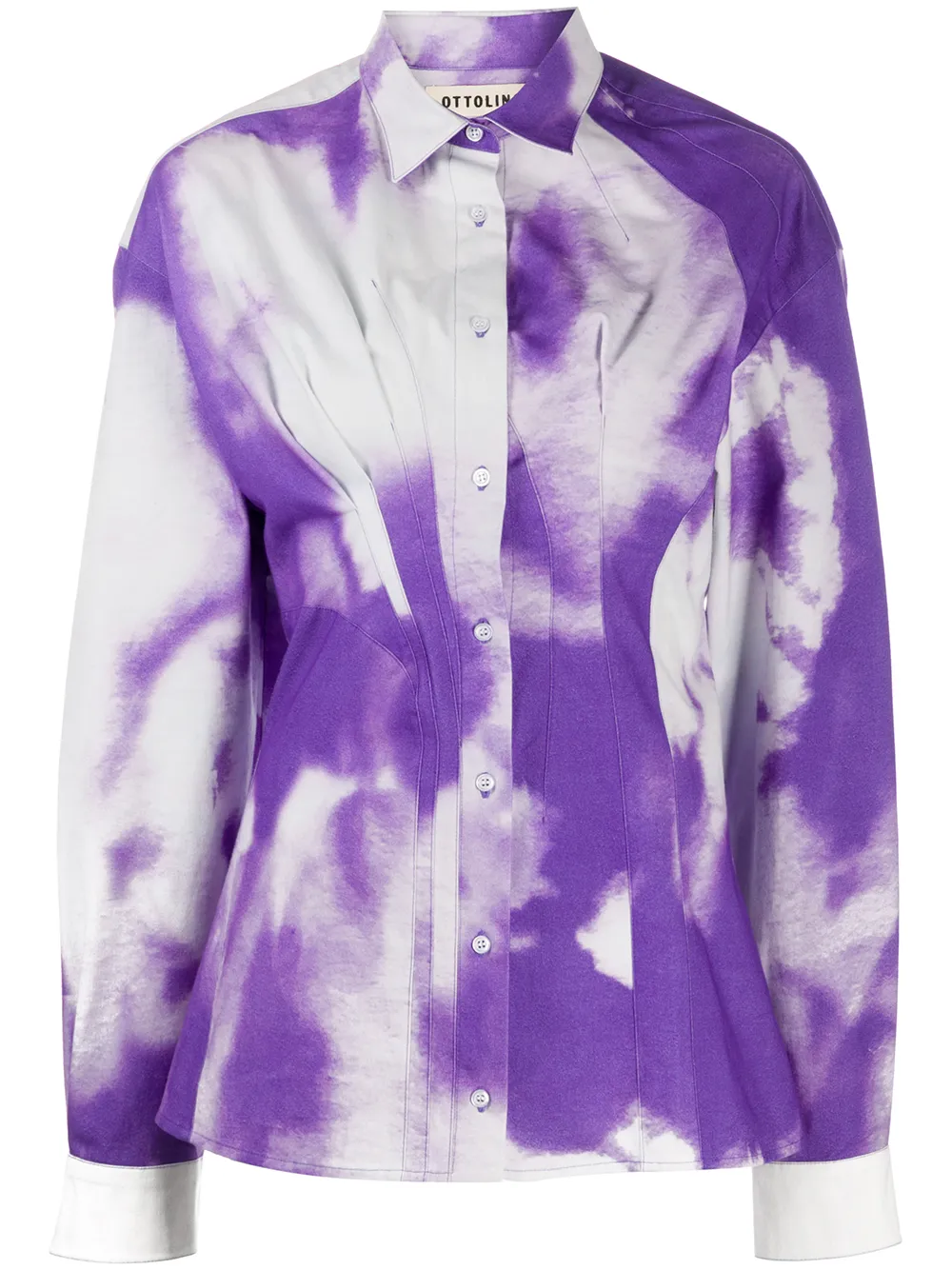 

Ottolinger camisa de dos tonos - Morado
