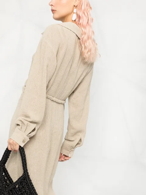 Nanushka قميص طويل ساديا - Farfetch