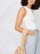 Nanushka Macha two-tone top