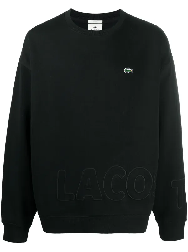 lacoste logo sweatshirt