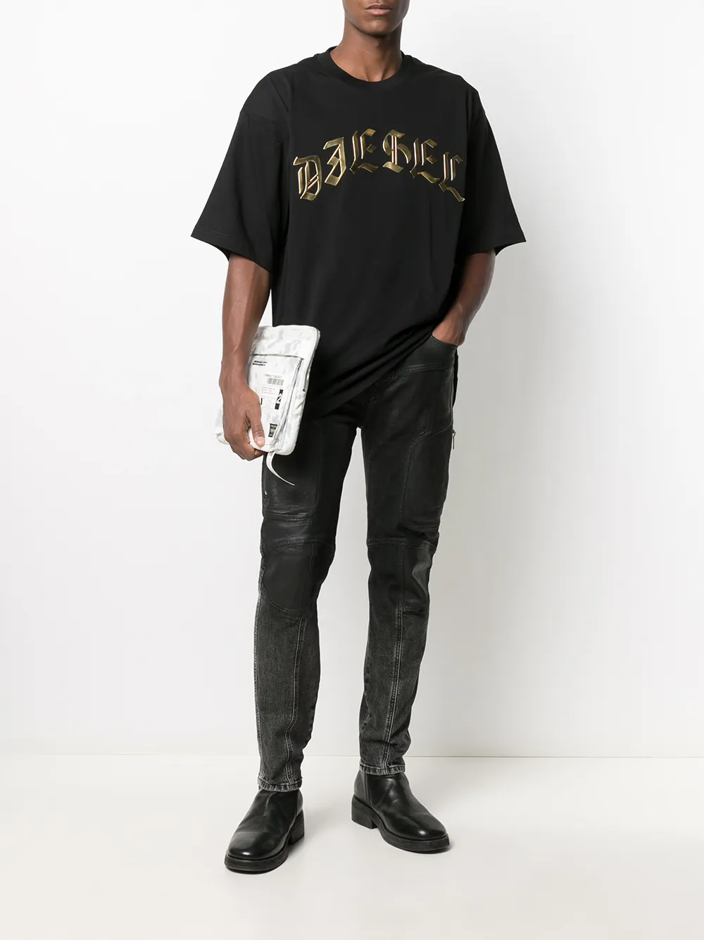 фото Diesel джинсы d-vider кроя слим