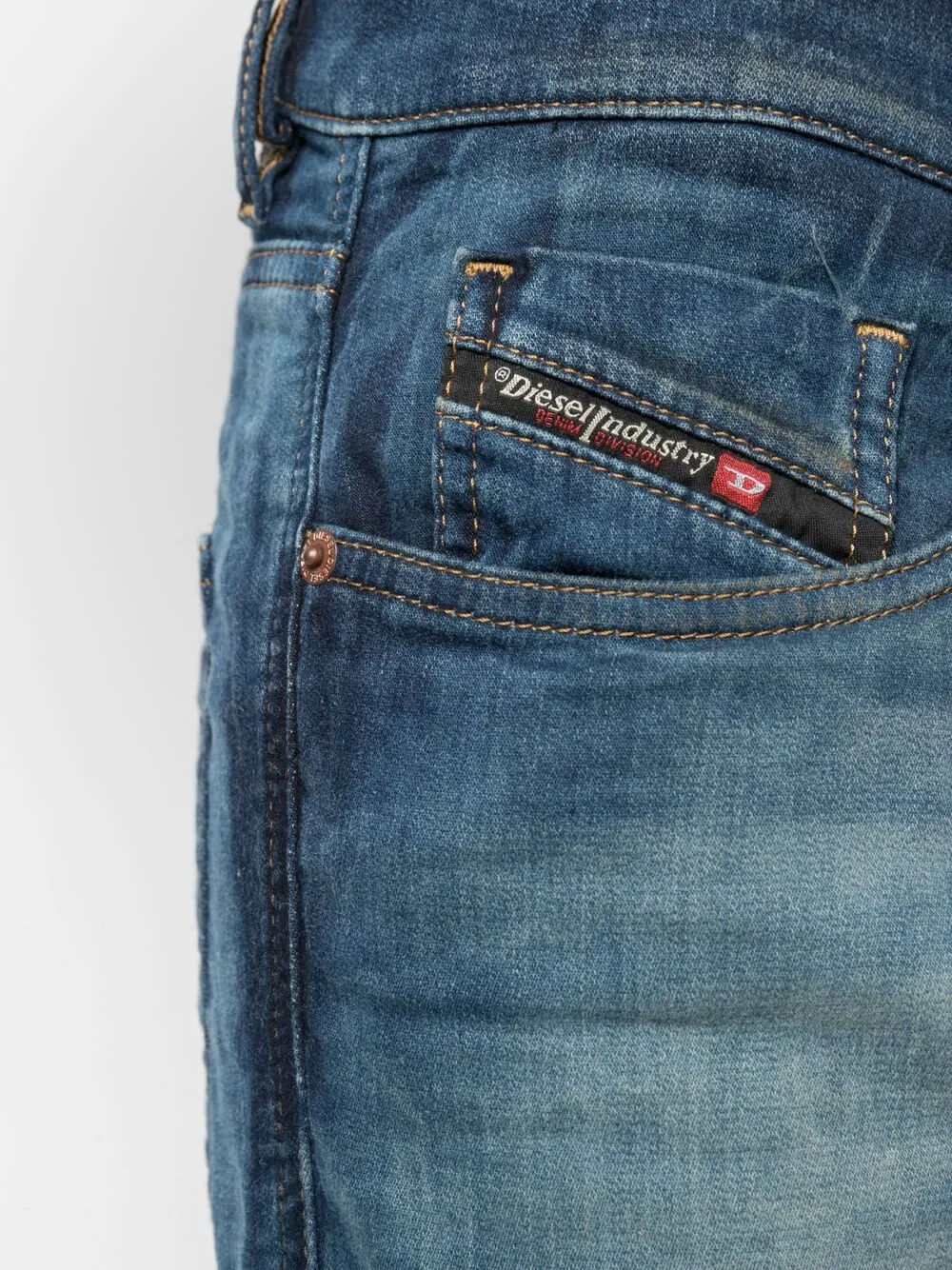 фото Diesel джинсы d-strukt кроя слим