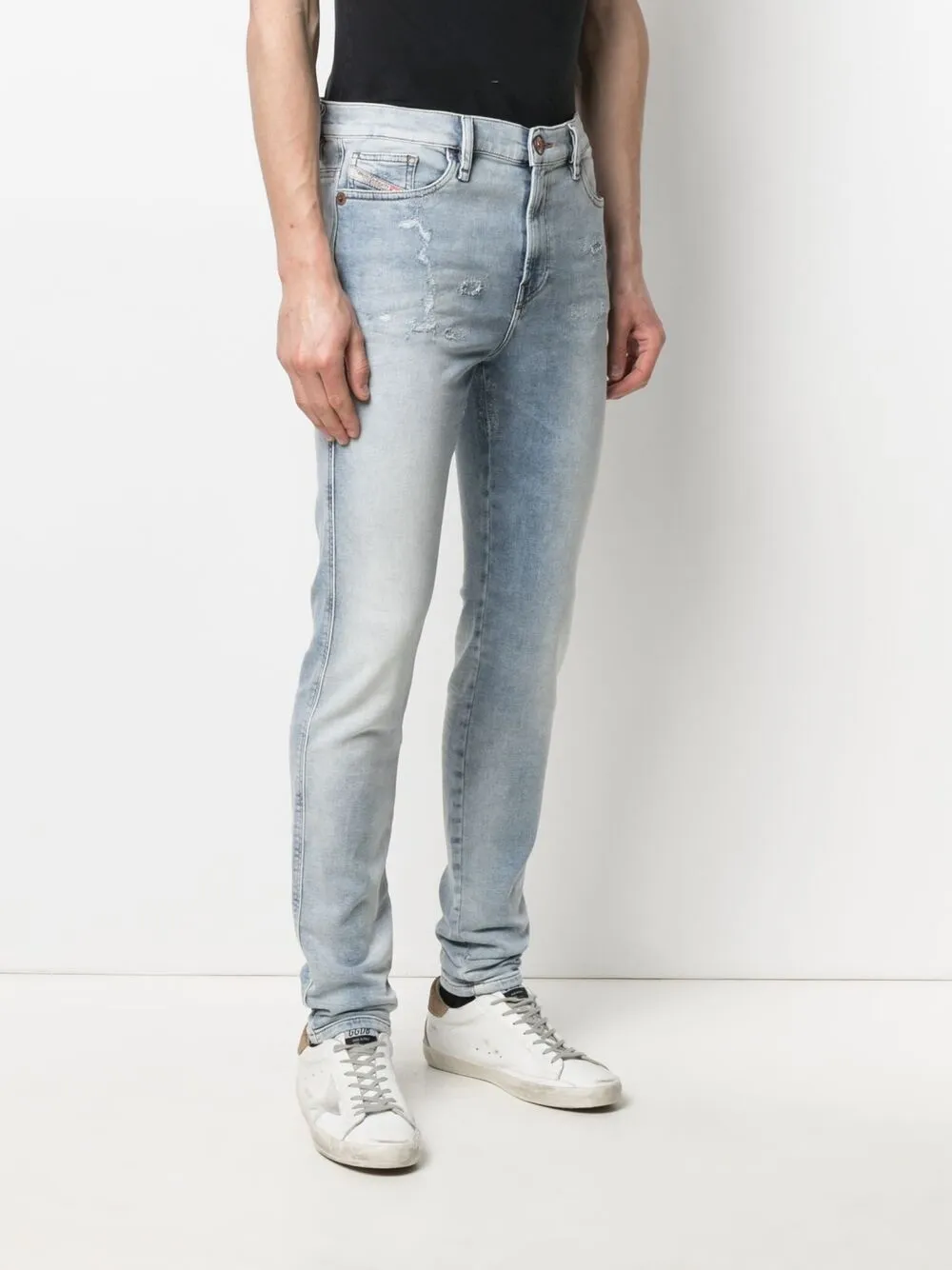 фото Diesel джинсы скинни d-reeft joggjeans