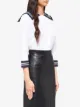 Miu Miu sailor-collar cotton shirt