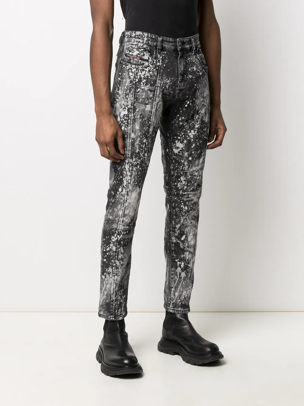 фото Diesel узкие джинсы d-strukt