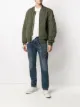 Image 2 of Diesel quilted zip-front bomber jacket