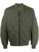 Image 1 of Diesel quilted zip-front bomber jacket