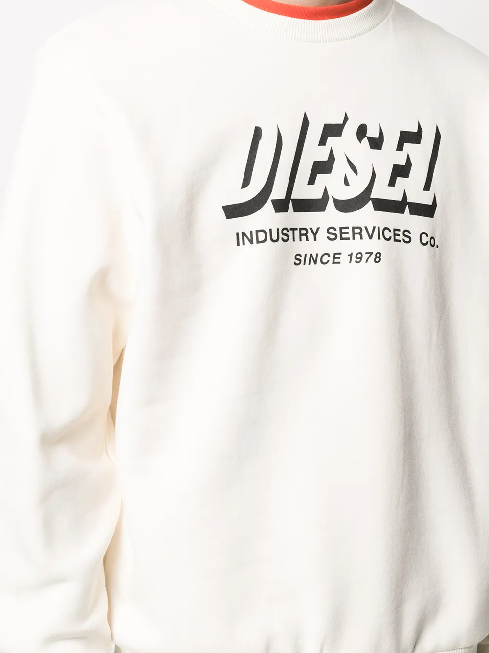 фото Diesel толстовка green label с логотипом