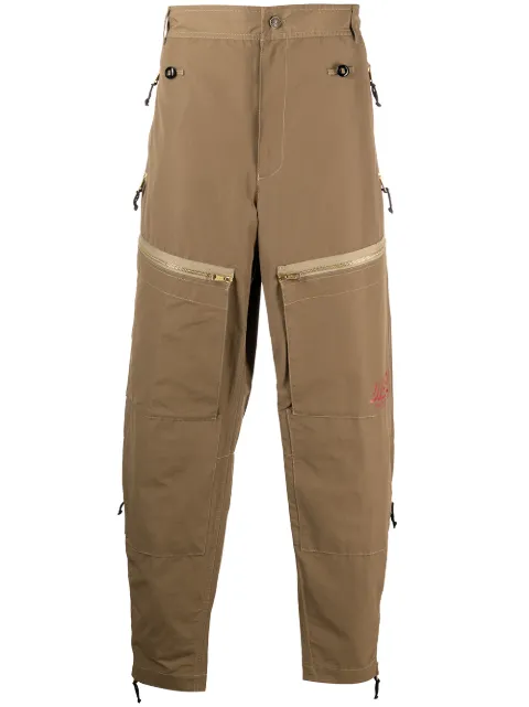 Diesel multi-pocket utility trousers