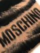 Moschino intarsia-knit scarf