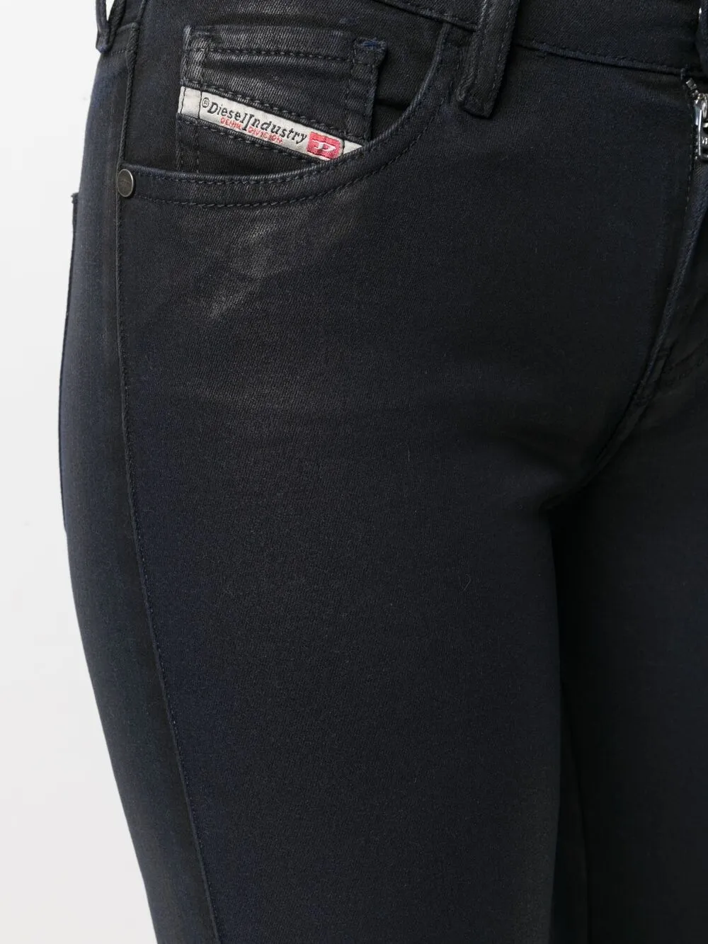 Diesel Skinny jeans Blauw
