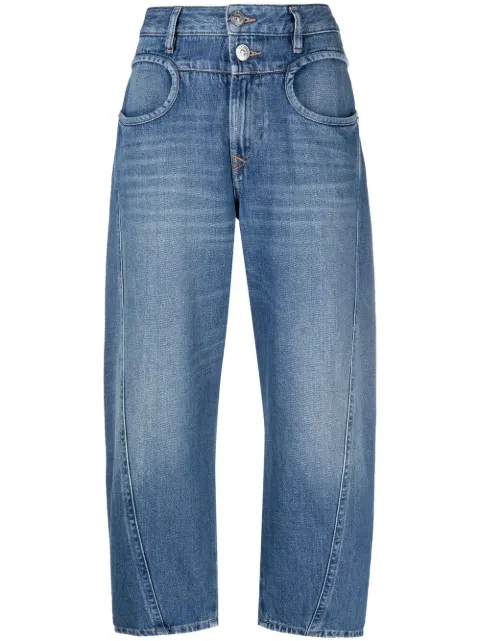 Diesel high-rise cropped trousers