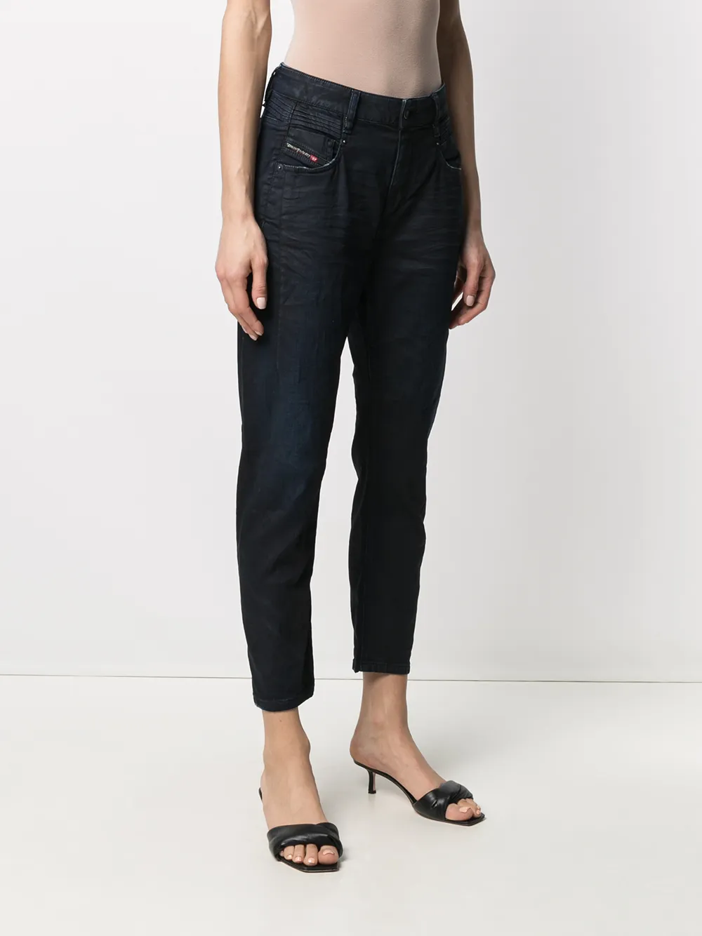 фото Diesel джинсы бойфренды fayza средней посадки