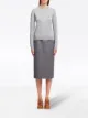 Image 2 of Prada logo-print long-sleeve jumper
