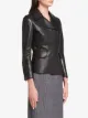 Prada zip-front leather jacket