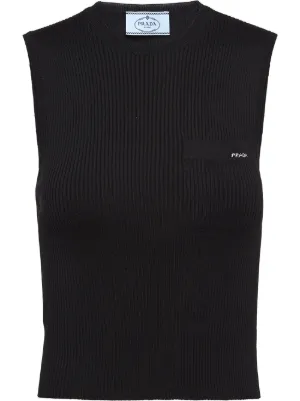 prada knit vest