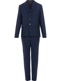 ＜Farfetch＞ Prada ツーピース スーツ - ブルー画像